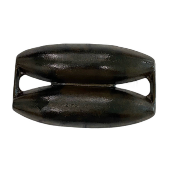 Cast Iron Double Loaf Pan No Maker Marks Seasoned and ready to use - Picture 6 of 8